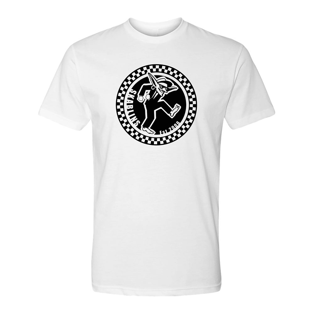 Skablins T-Shirt - Centered Skablin (White)
